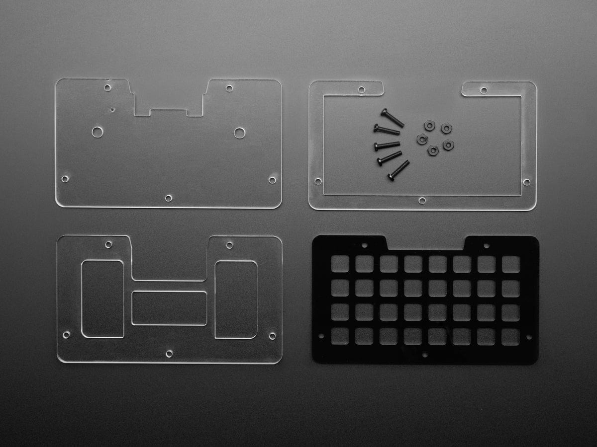 NeoTrellis M4 Acrylic Enclosure Kit [discontinued]