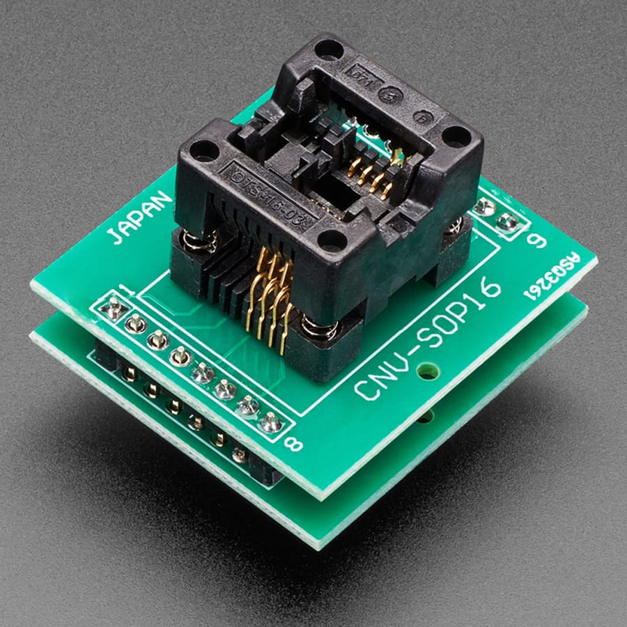 SMT Test Socket - SOIC-8 Narrow Breakout [Discontinued]