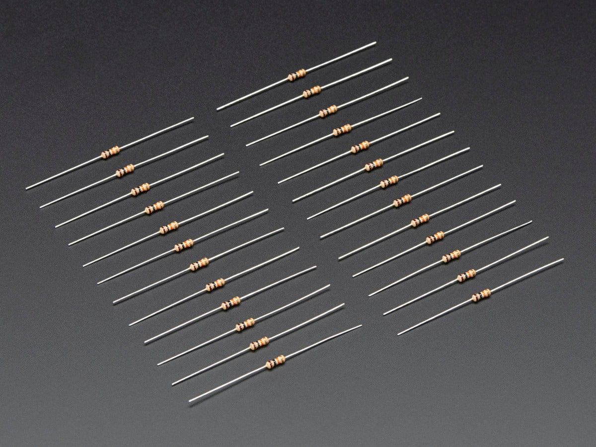 Through-Hole Resistors - 10K ohm 5% 1/4W - Pack of 25