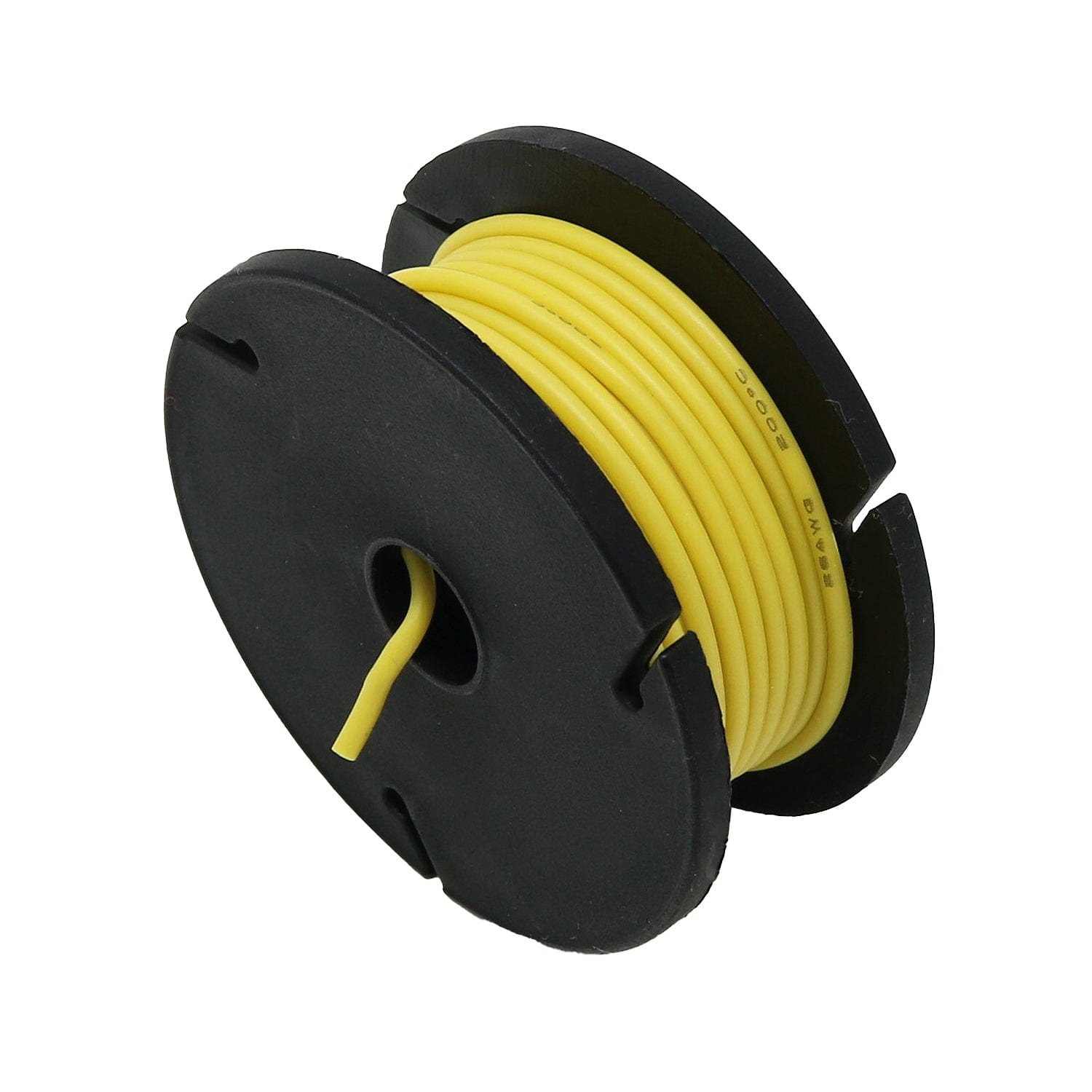 Silicone Cover Stranded-Core Wire - 7.5m - 26AWG - Yellow