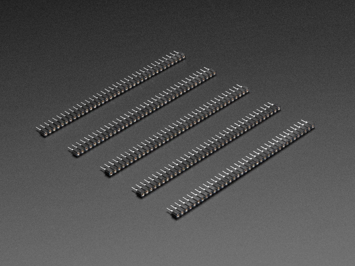 36-pin Swiss Female Socket Headers - Pack of 5