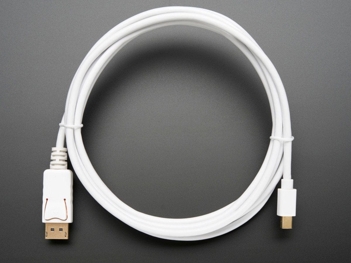 Mini DisplayPort to DisplayPort Cable - 10 ft/3 meters - White [Discontinued]