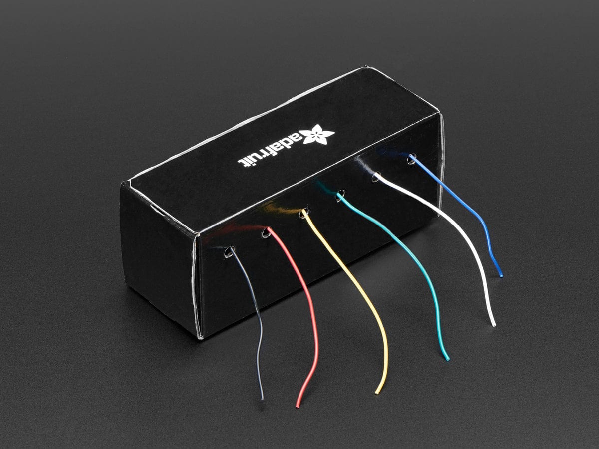 Hook-up Wire Spool Set - 22AWG Solid Core - 6 x 25 ft [Discontinued]