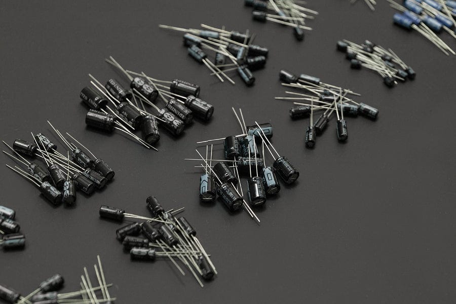 Aluminium Electrolytic Capacitor Pack - 120 Pieces