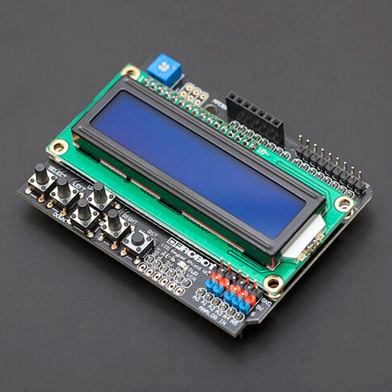 Gravity: 1602 LCD Keypad Shield For Arduino