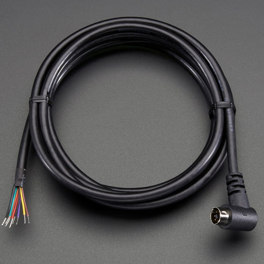 Mini-DIN Connector Cable for iRobot Create 2 - 7 Pins - 6 feet
