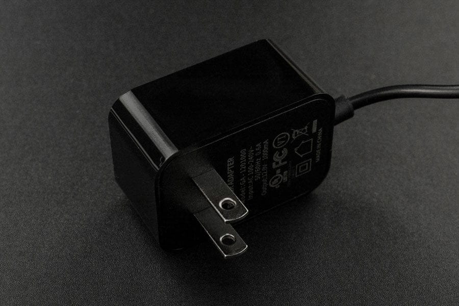 Wall Adapter Power Supply 12VDC 1A (American Standard) [discontinued]