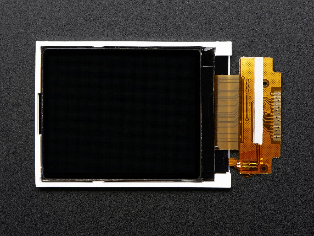 1.8" SPI TFT display, 160x128 18-bit color - ST7735R driver [discontinued]