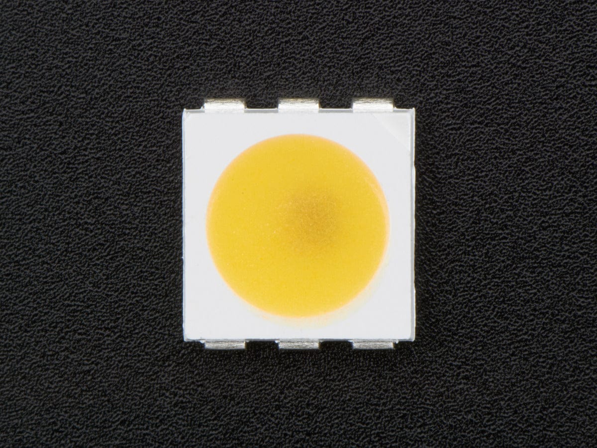 DotStar Addressable 5050 Warm White LED w/Integrated Driver Chip (10 Pack ~3000K)