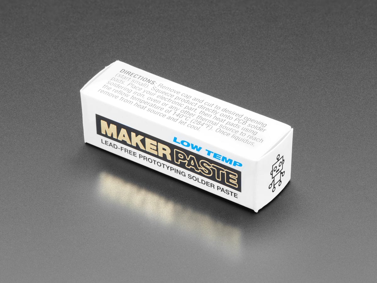 Maker Paste - Low Temperature Lead-Free Prototyping Solder Paste [Discontinued]