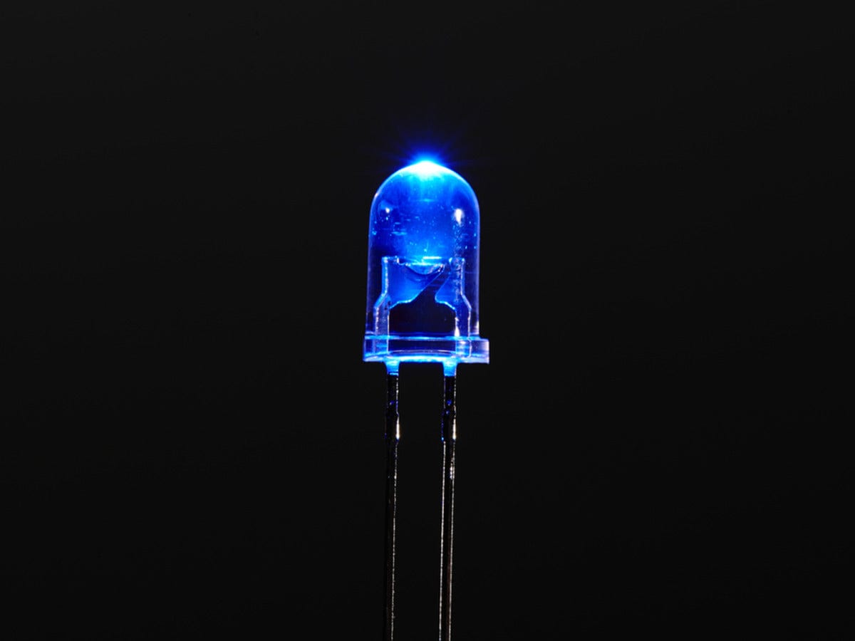 Super Bright Blue 5mm LED (25 pack)
