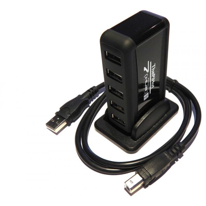 7 Port USB Hub for the Raspberry Pi [discontinued]