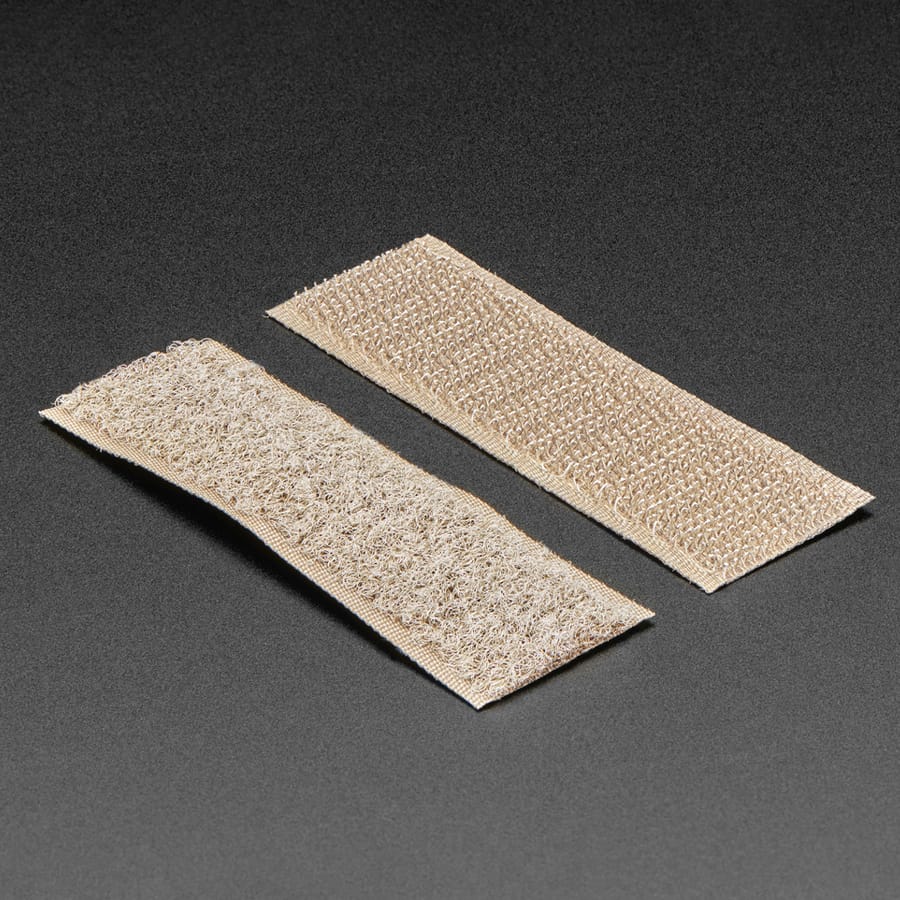 Conductive Hook & Loop Tape - 3" long