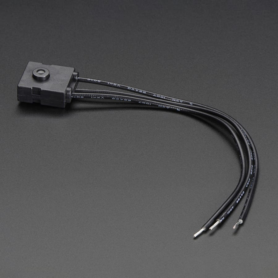 Tactile Alternating Button w/3 Wire Leads