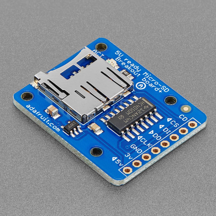 MicroSD card breakout board+