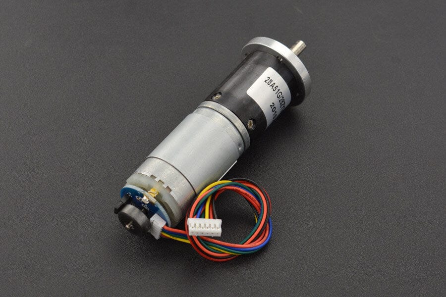 12V Low noise DC Motor 143RPM w/Encoder [Discontinued]
