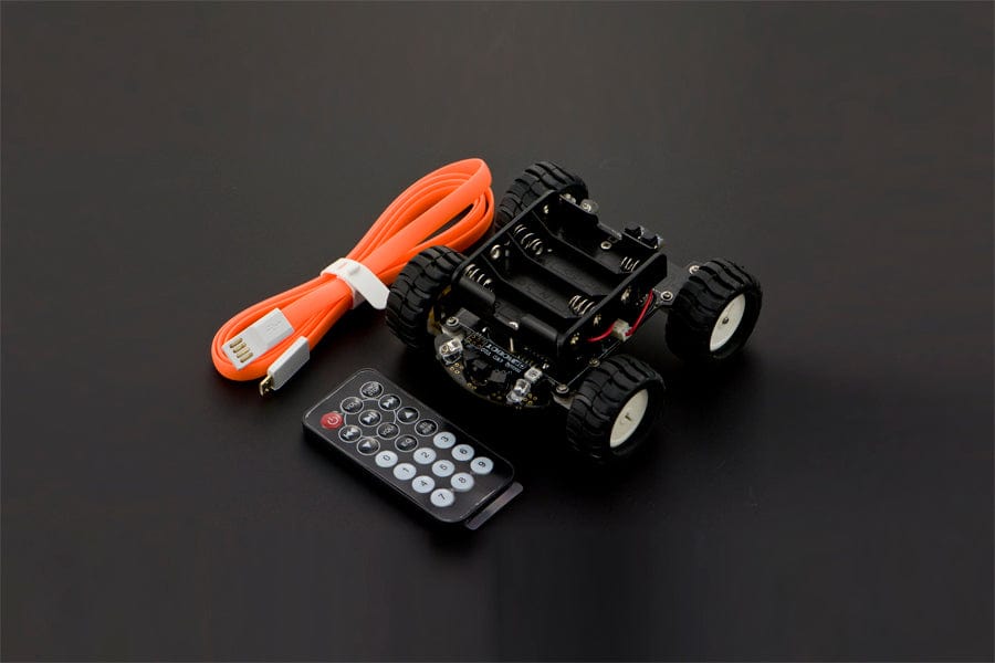 MiniQ 4WD Cross Country Mobile Robot for Arduino [Discontinued]