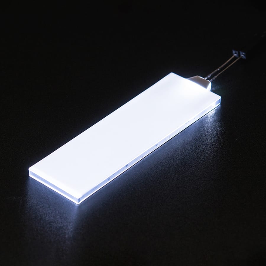 White LED Backlight Module - Medium 23mm x 75mm