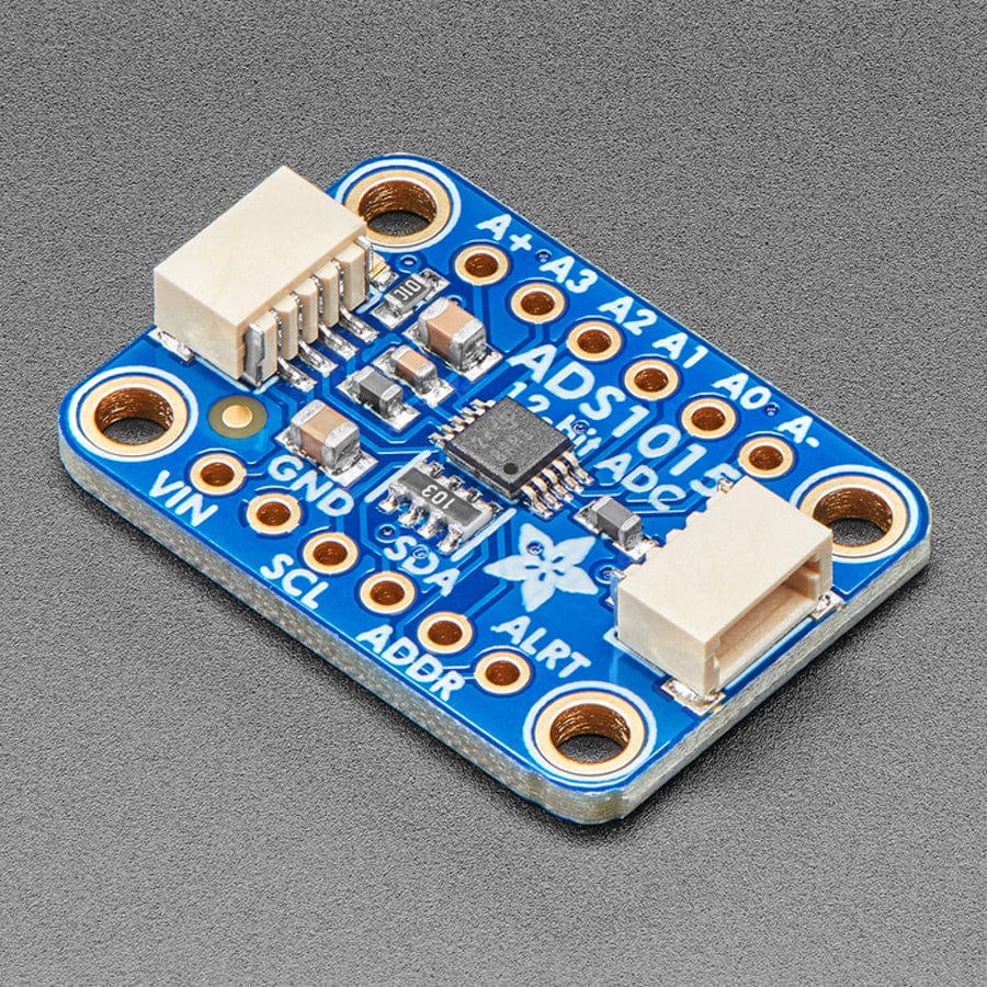 ADS1015 12-Bit ADC - 4 Channel with Programmable Gain Amplifier - STEMMA QT / Qwiic