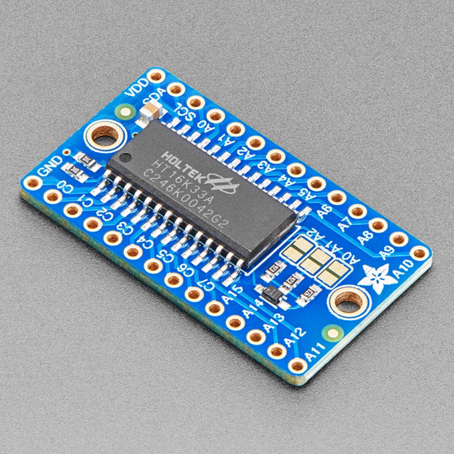 Adafruit 16 x 8 LED Matrix Driver Backpack - HT16K33 Breakout