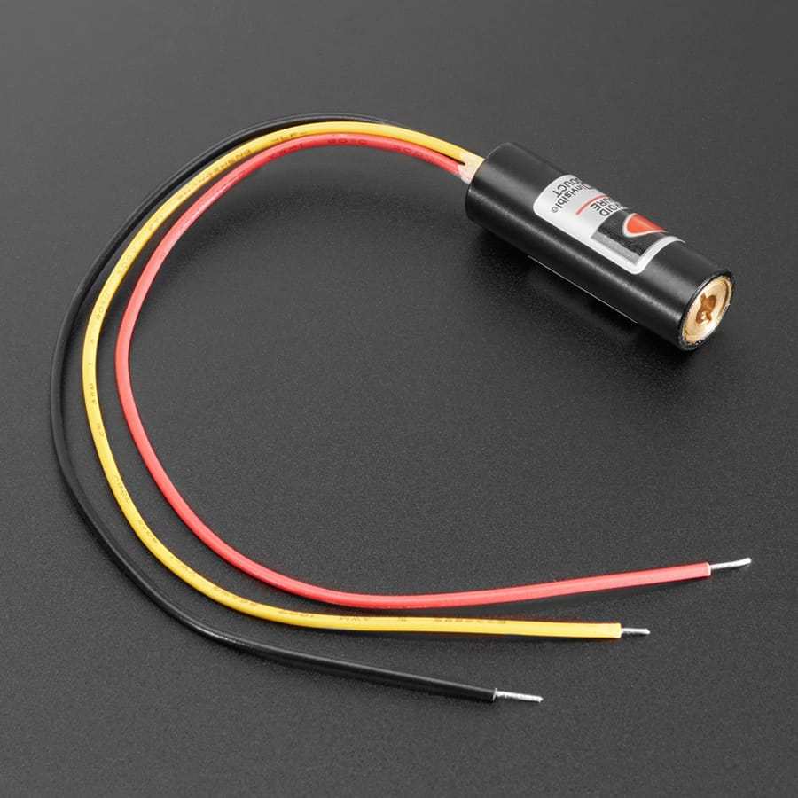 TTL Laser Diode - 5mW 650nm Red - 50KHz Max