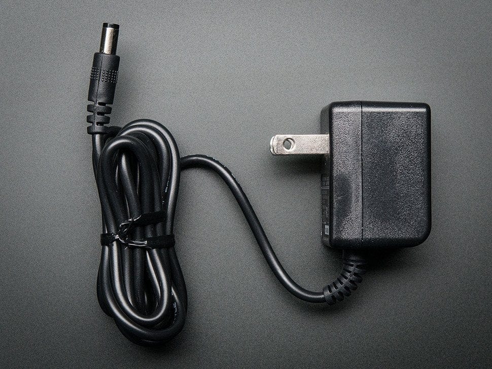 9 VDC 1000mA regulated switching power adapter - UL listed [discontinued]