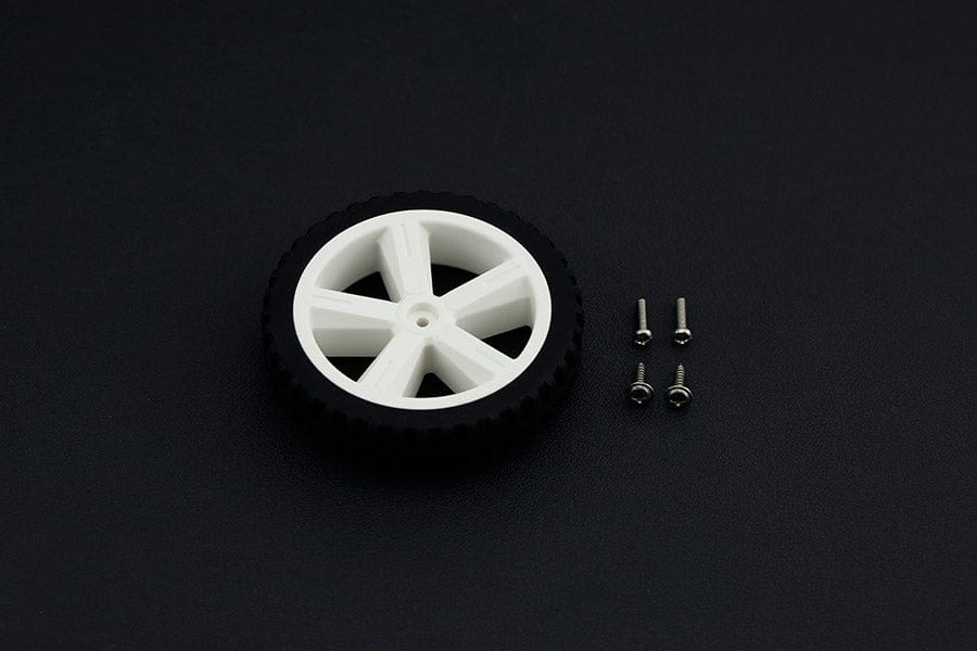 D80mm Silicone Wheel for TT Motor