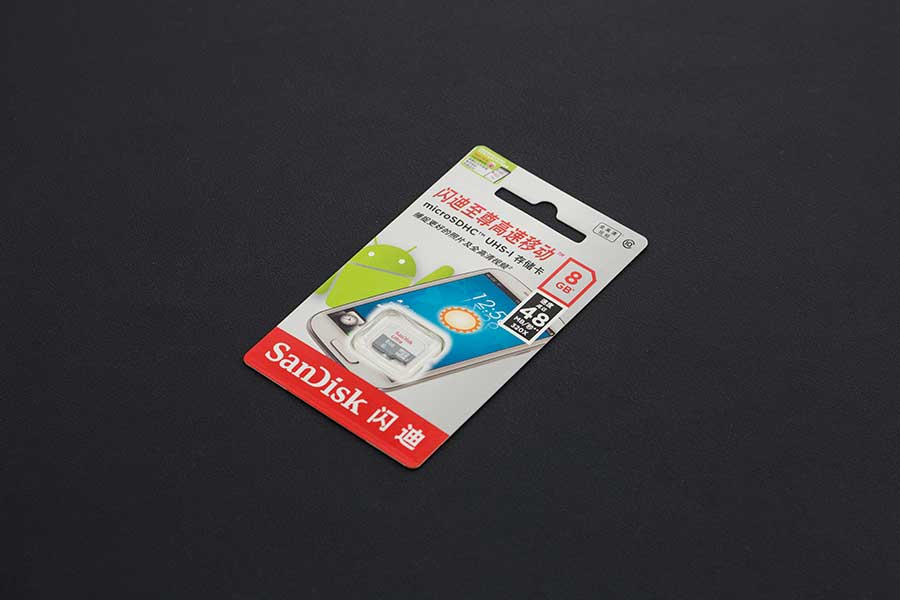 SD/MicroSD Memory Card (8 GB Class10 SDHC) [Discontinued]
