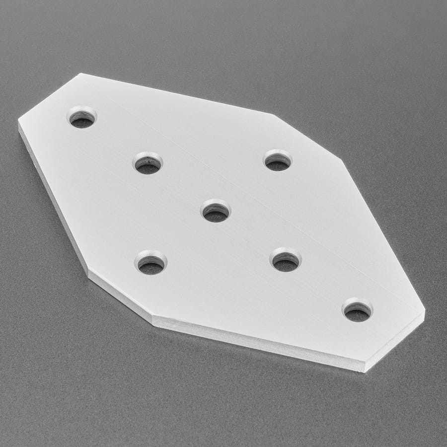 Cross-Plate for 20x20 Aluminium Extrusion