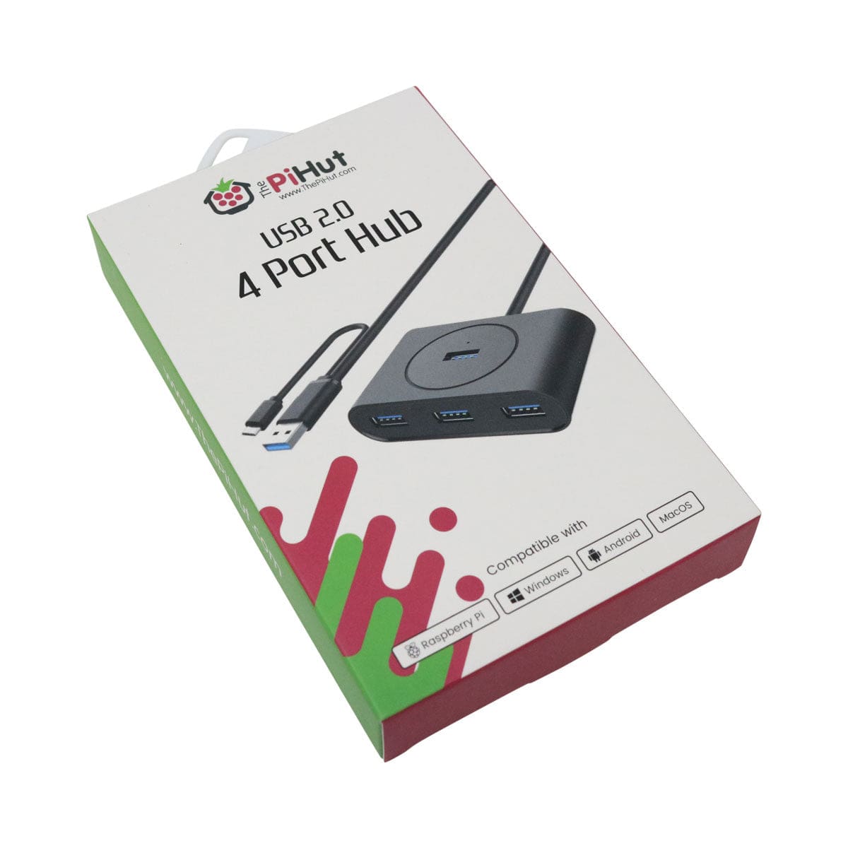 4 Port USB Hub (USB 2.0) [Discontinued]