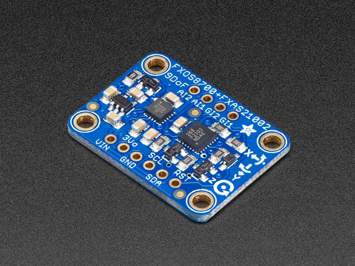 Adafruit Precision NXP 9-DOF Breakout Board (FXOS8700 + FXAS21002) [Discontinued]