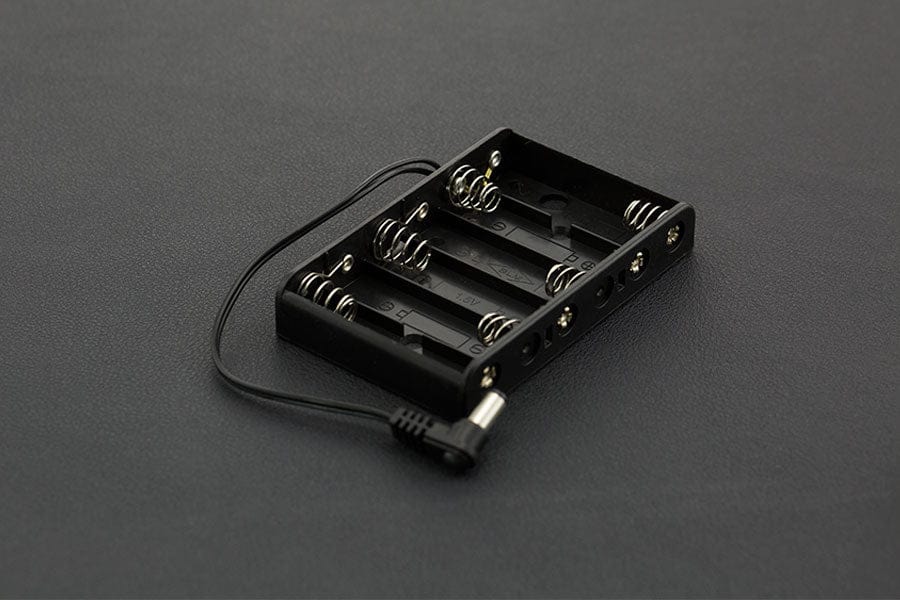 6xAA Battery Holder with DC2.1 Power Jack