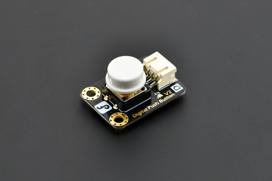 Gravity: Digital Push Button (White) [Discontinued]