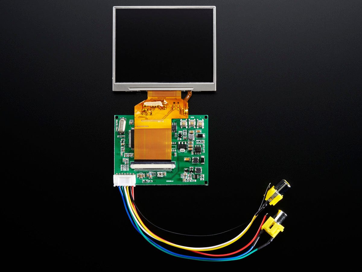NTSC/PAL (Television) TFT Display - 3.5" Diagonal