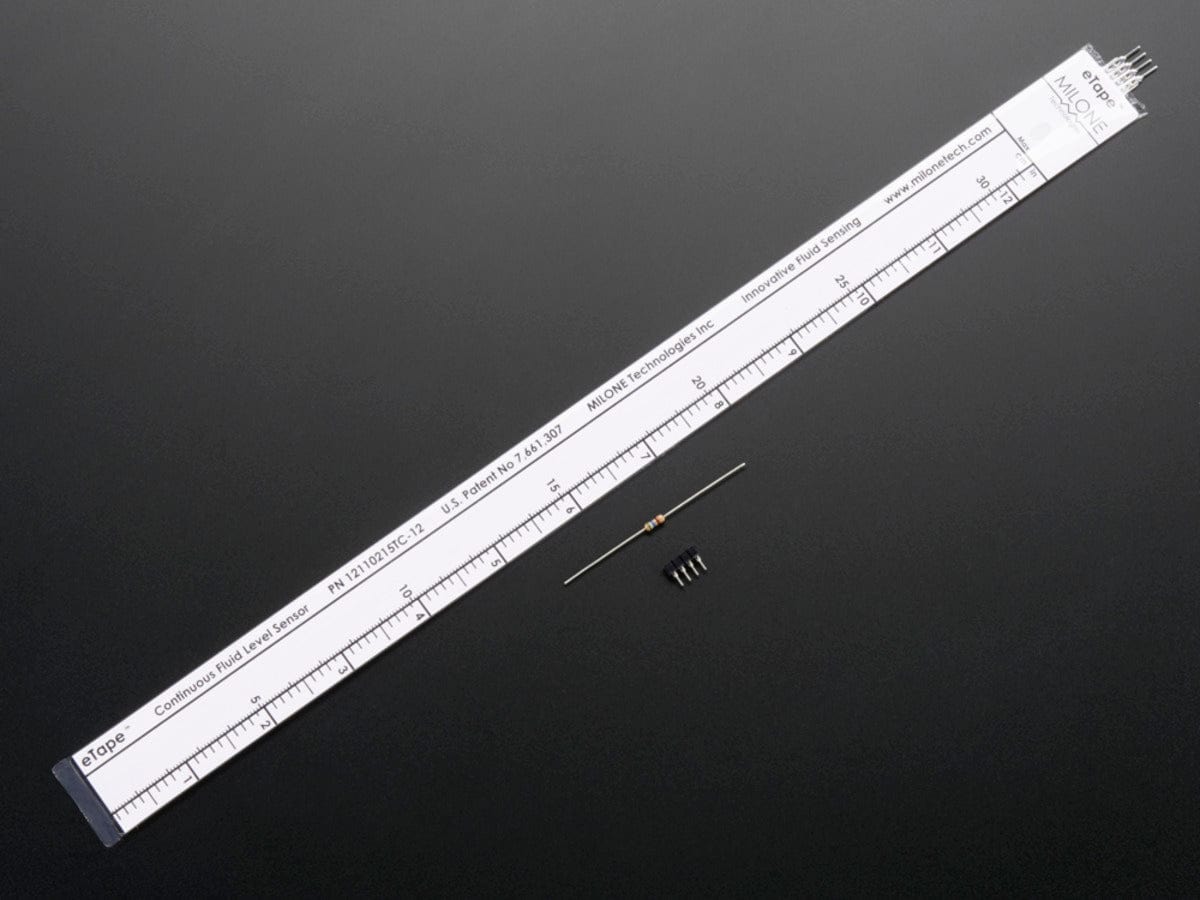 12" Chemical eTape Liquid Level Sensor with Teflon Jacket [Discontinued]