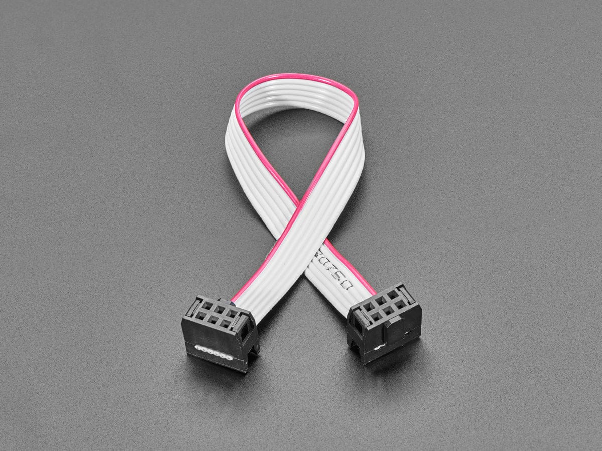 6-pin Socket/Socket IDC cable (6")