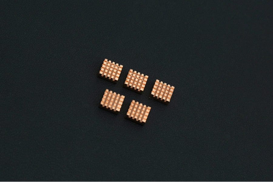 Pure Copper Heatsink Pack (5 Pieces)