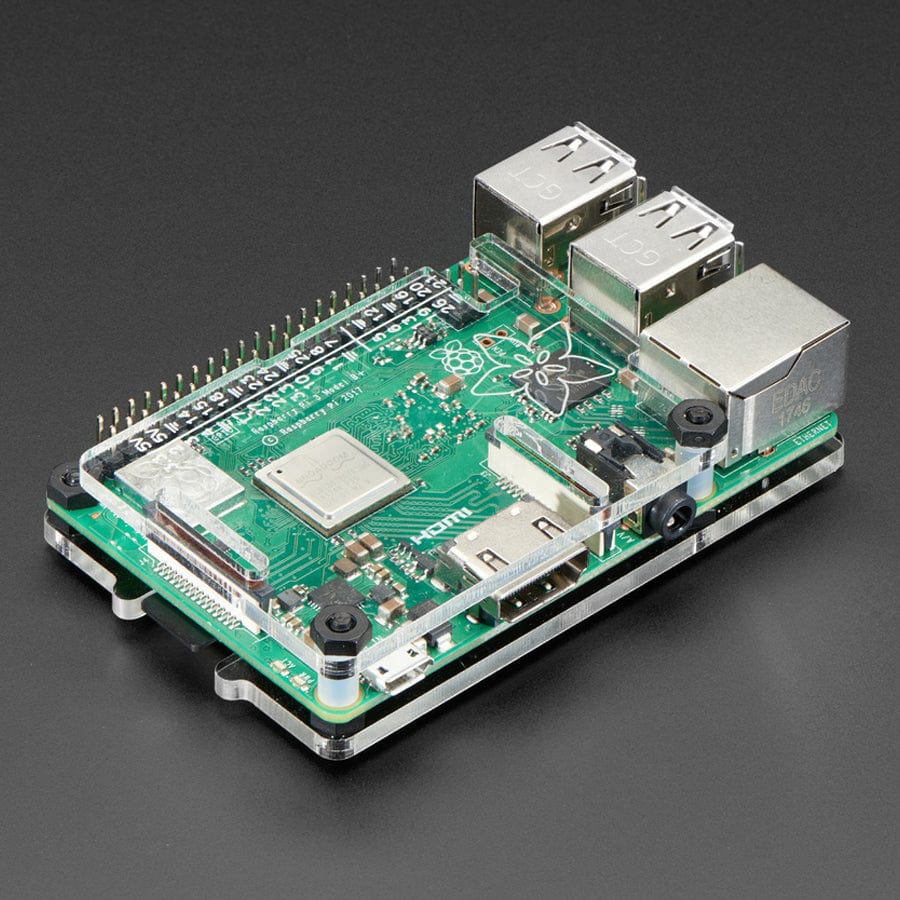 Adafruit Pi Protector for Raspberry Pi Model B+ / Pi 2 / Pi 3 B+ [Discontinued]