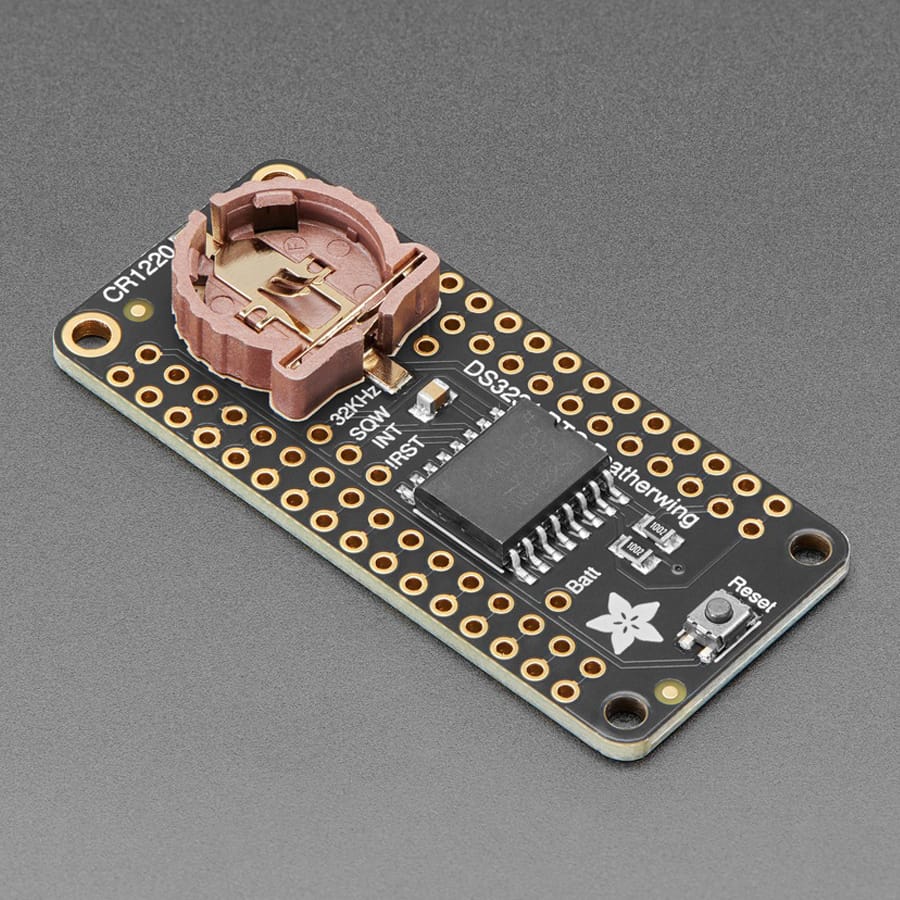 DS3231 Precision RTC FeatherWing - RTC Add-on For Feather Boards