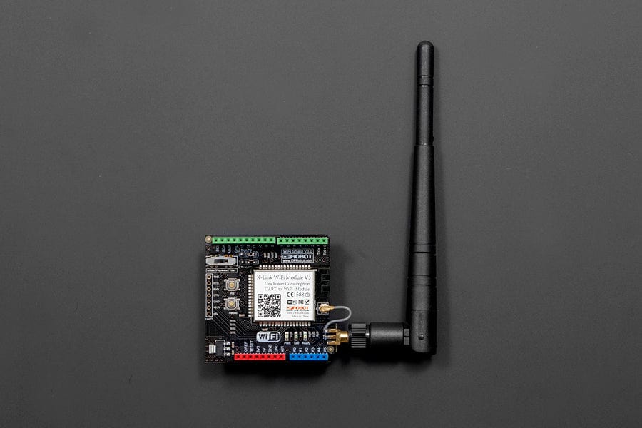 WiFi Shield V3 For Arduino RPSMA (802.11b/g/n) [Discontinued]