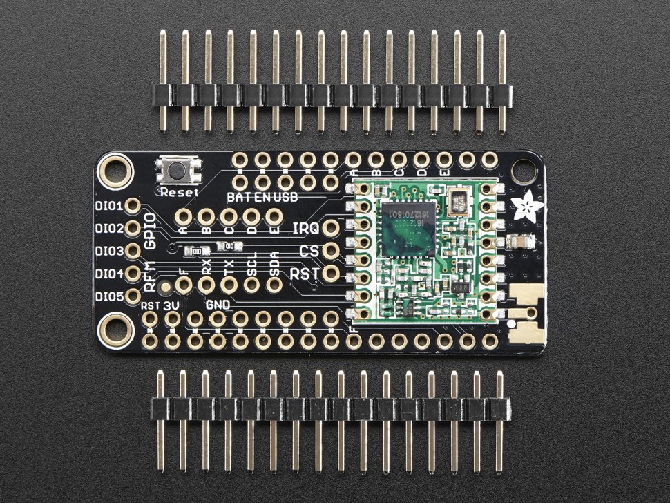 LoRa Radio FeatherWing - RFM95W 900 MHz Adafruit 3231