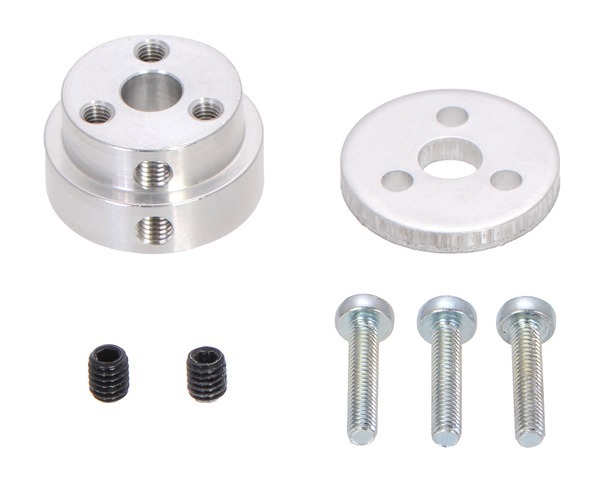 Aluminum Scooter Wheel Adapter for 1/4″ Shaft Pololu 2675