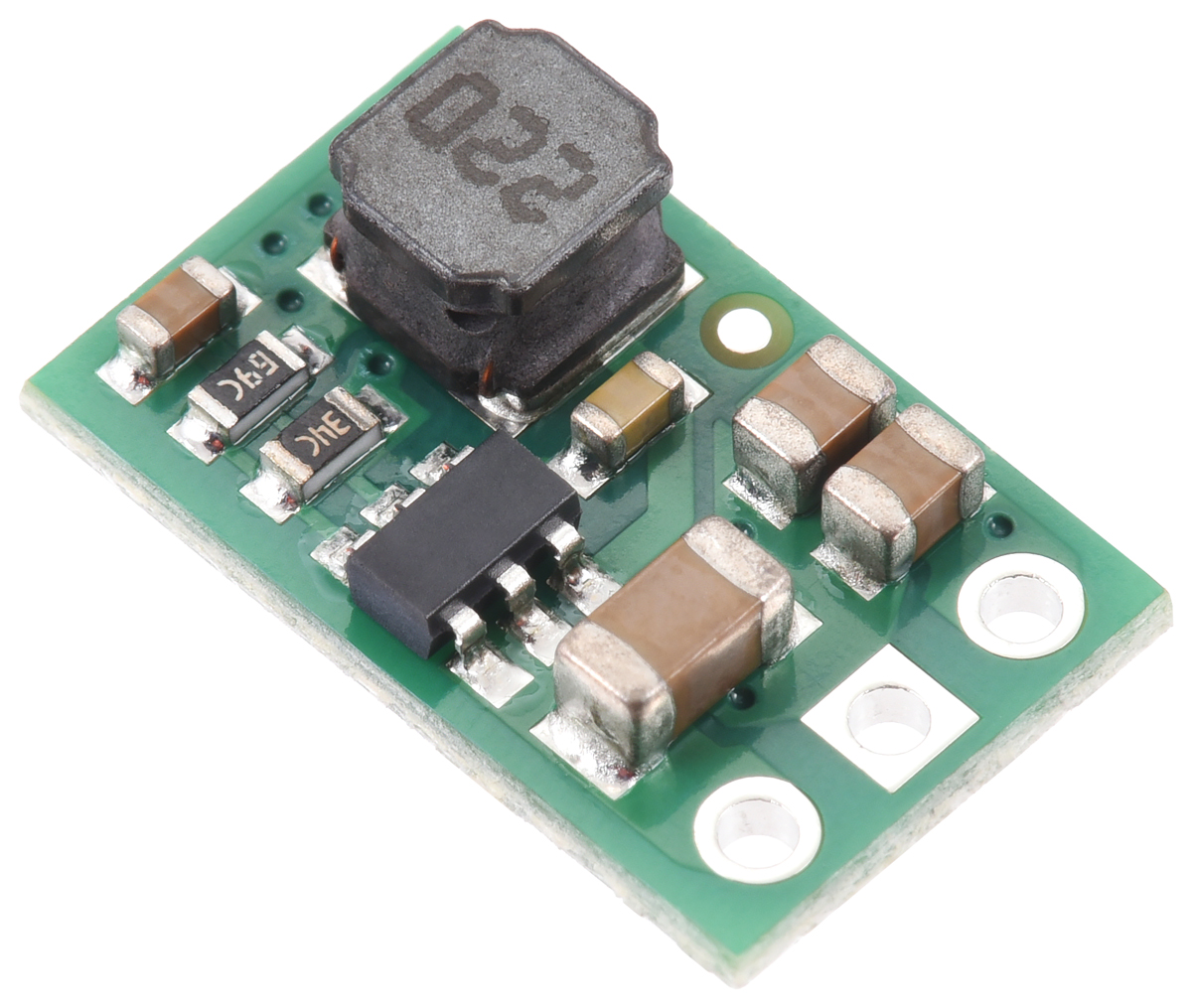 D24V7F3 Step-Down Spanningsregelaar 3,3 V / 600 mA – Compacte Buck Converter 4–36 V naar 3,3 V - Pololu 5592