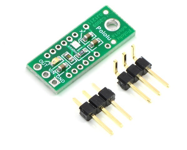 Carrier for Sharp GP2Y0D815Z0F, GP2Y0D810Z0F, and GP2Y0D805Z0F Sensors Pololu 1133