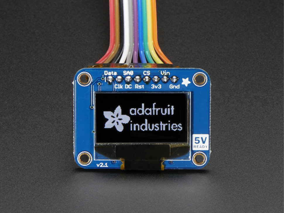 Monochrome 0.96 inch 128x64 OLED graphic display Adafruit 326