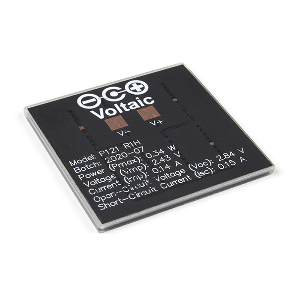 Mini Solar Panel - 0.3 Watt, 2 Volt (ETFE) Sparkfun 18723