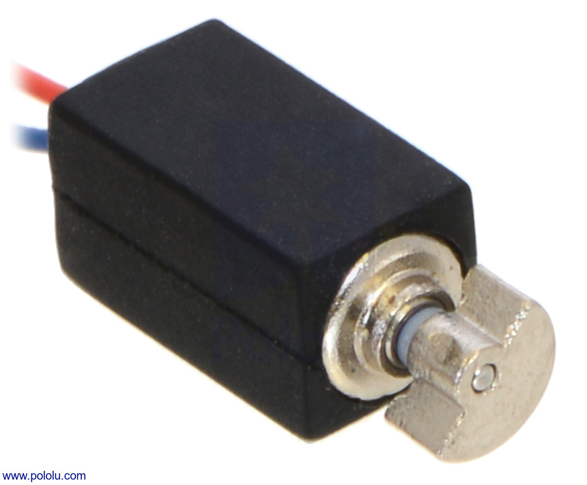 Vibration Motor 11.6×4.6×4.8 mm – Compacte trilmotor voor 2,4-3,5V Pololu-2265