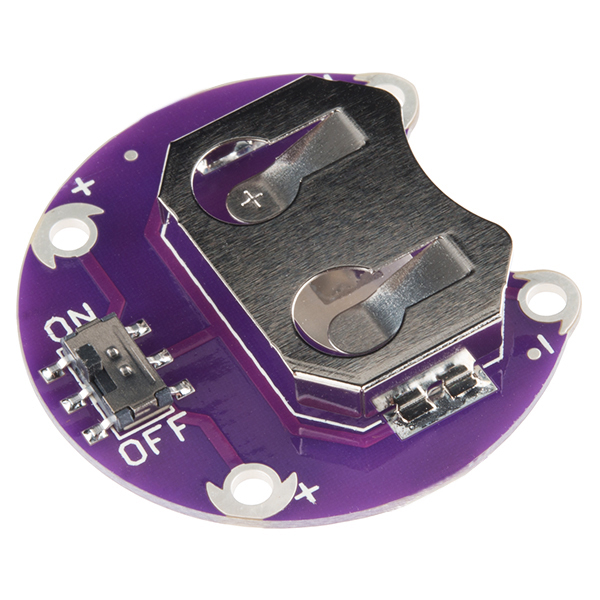LilyPad Coin Cell Battery Holder - - 20mm Sparkfun 13883