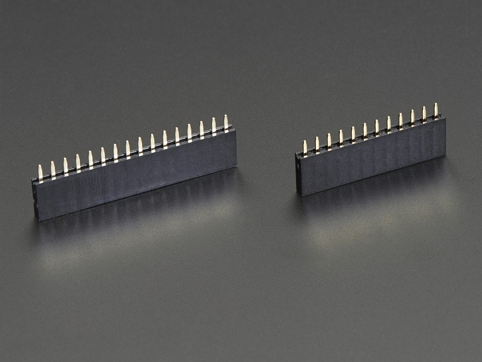 Feather Header Kit 12pin and 16pin Female Header Set Adafruit 2886