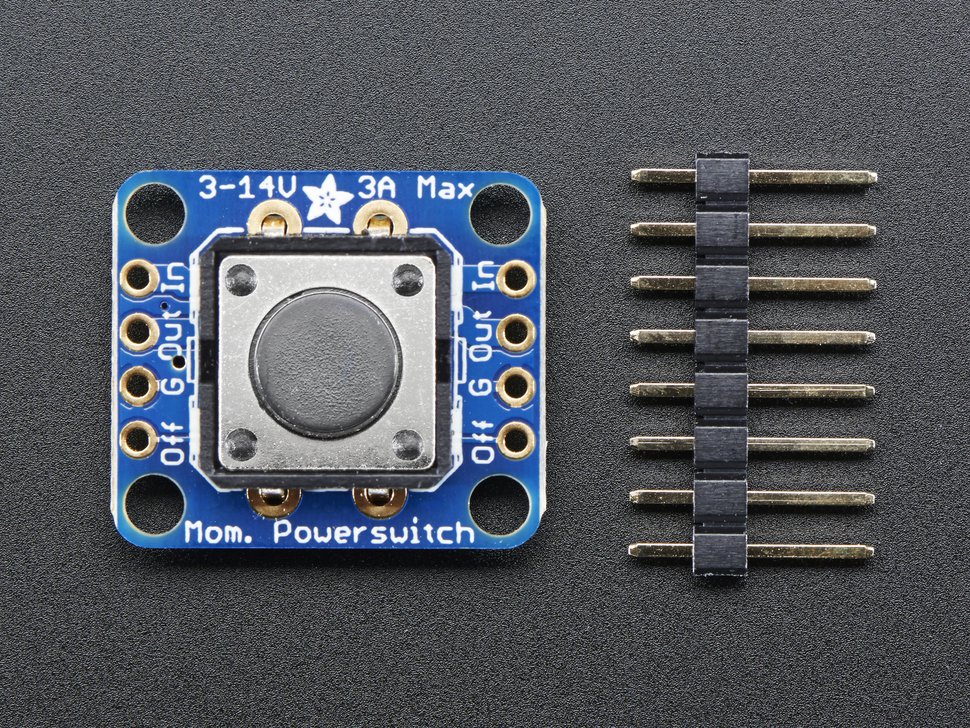 Push-button Power Switch Breakout Adafruit 1400